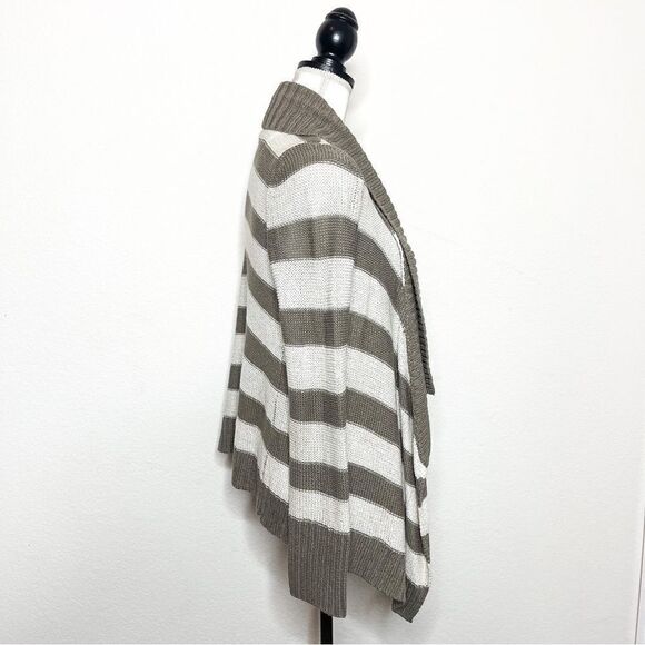 INC International Concepts Women's Striped Knit Cardigan Sweater Size M - Picture 5 of 5